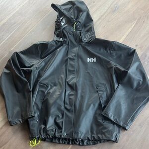 Helly-Hansen Junior Moss Rain Jacket - Boys Sz. 12 excellent